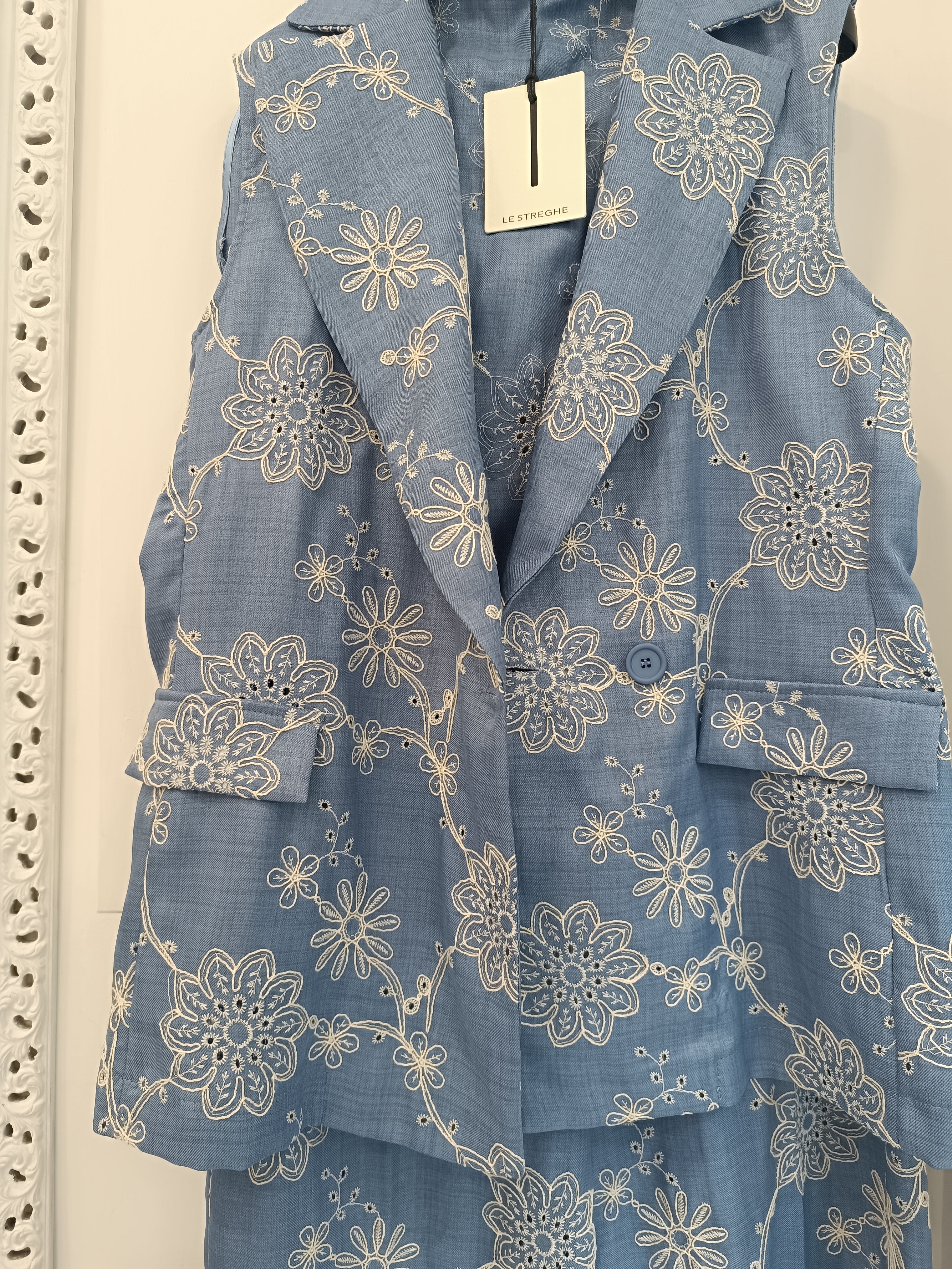 Gilet ricamato