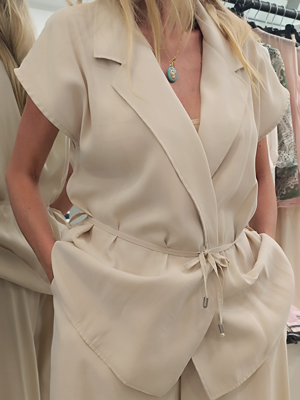 Gilet in viscosa