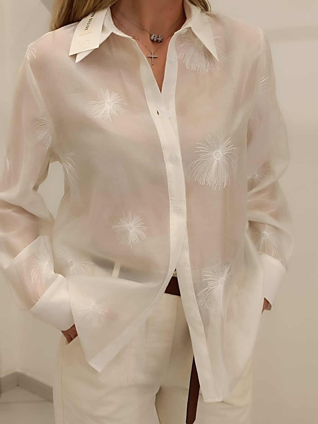 Camicia garzata