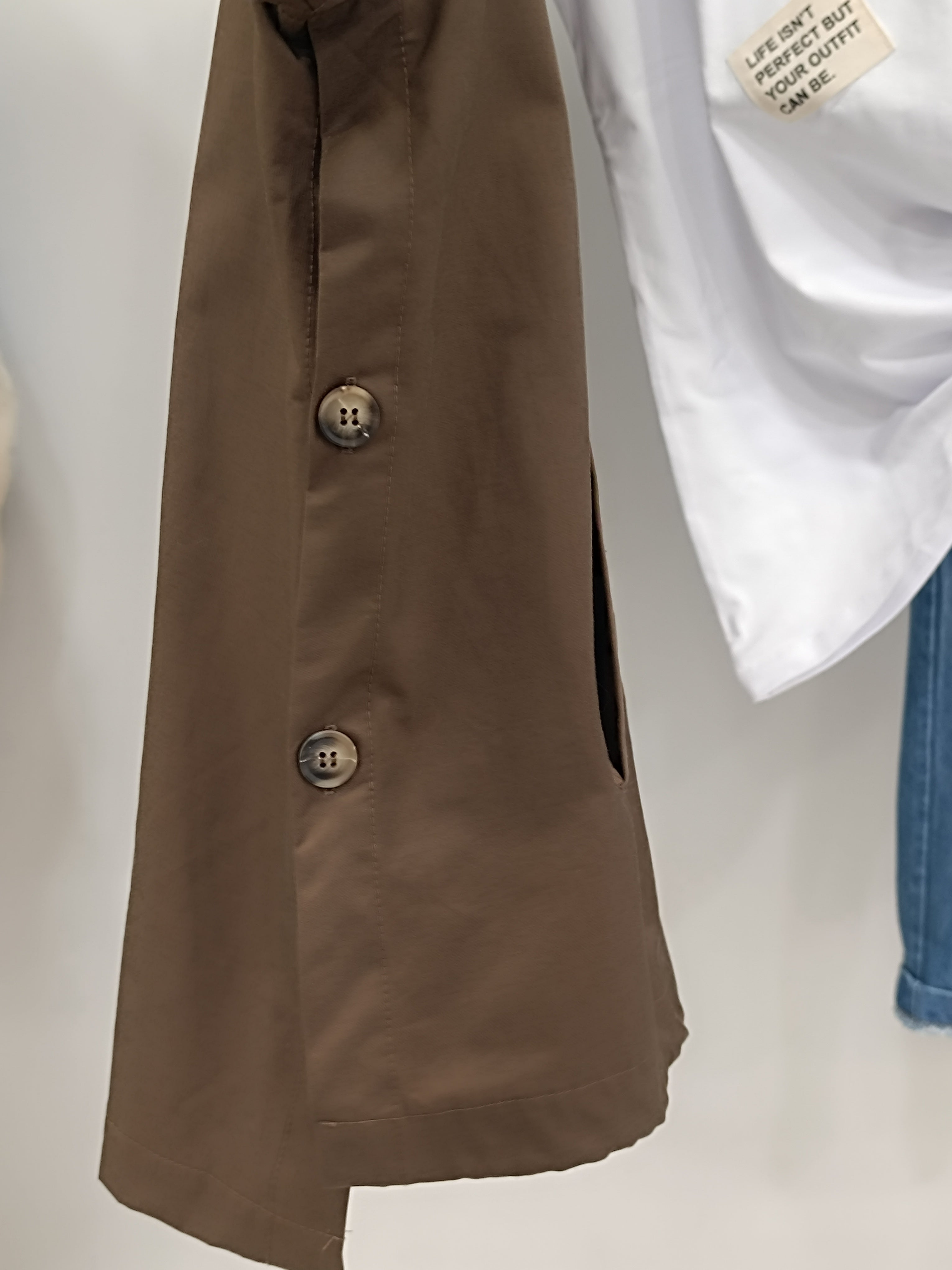 Trench cappuccio
