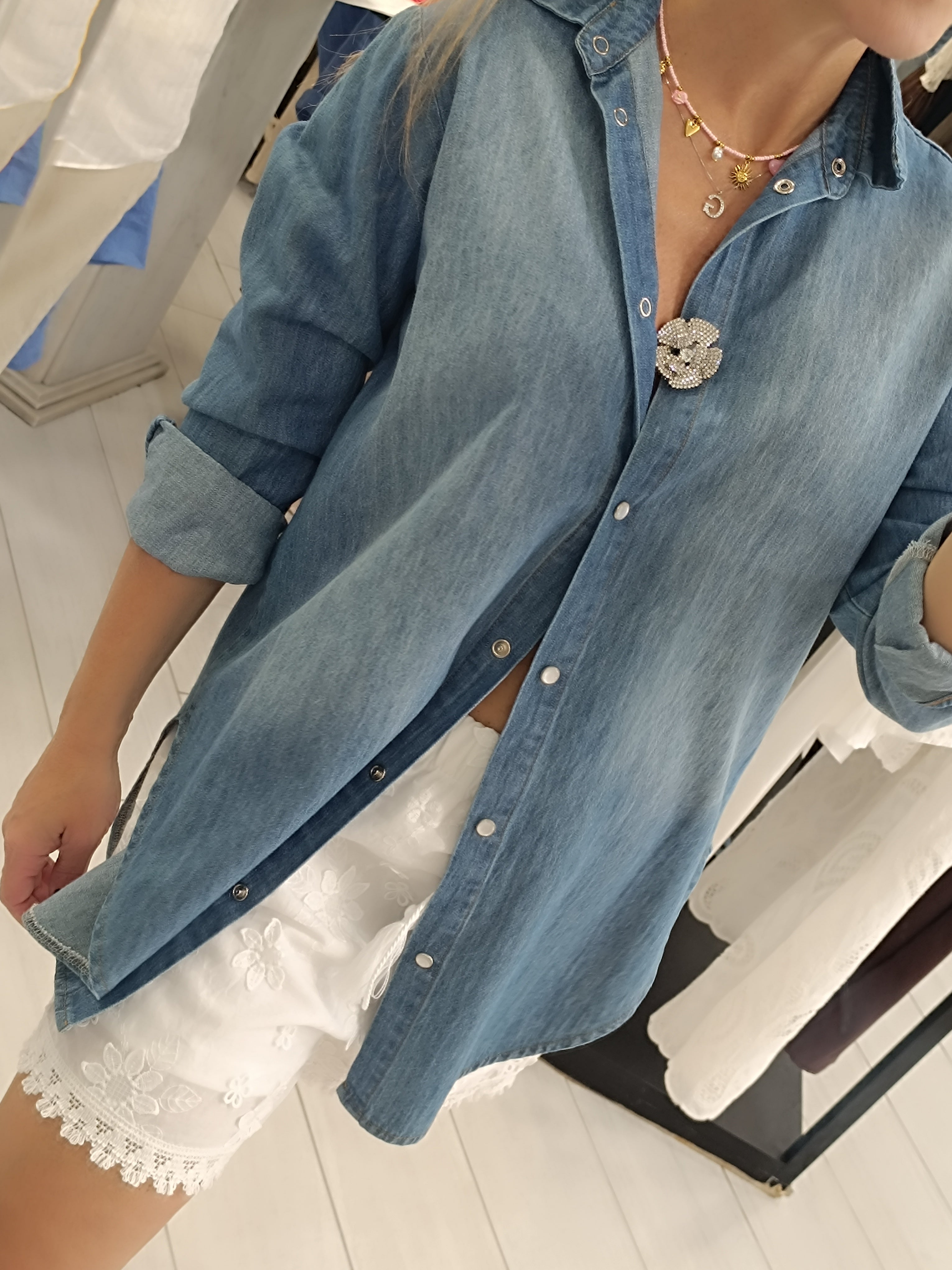 Camicia jeans chambrix