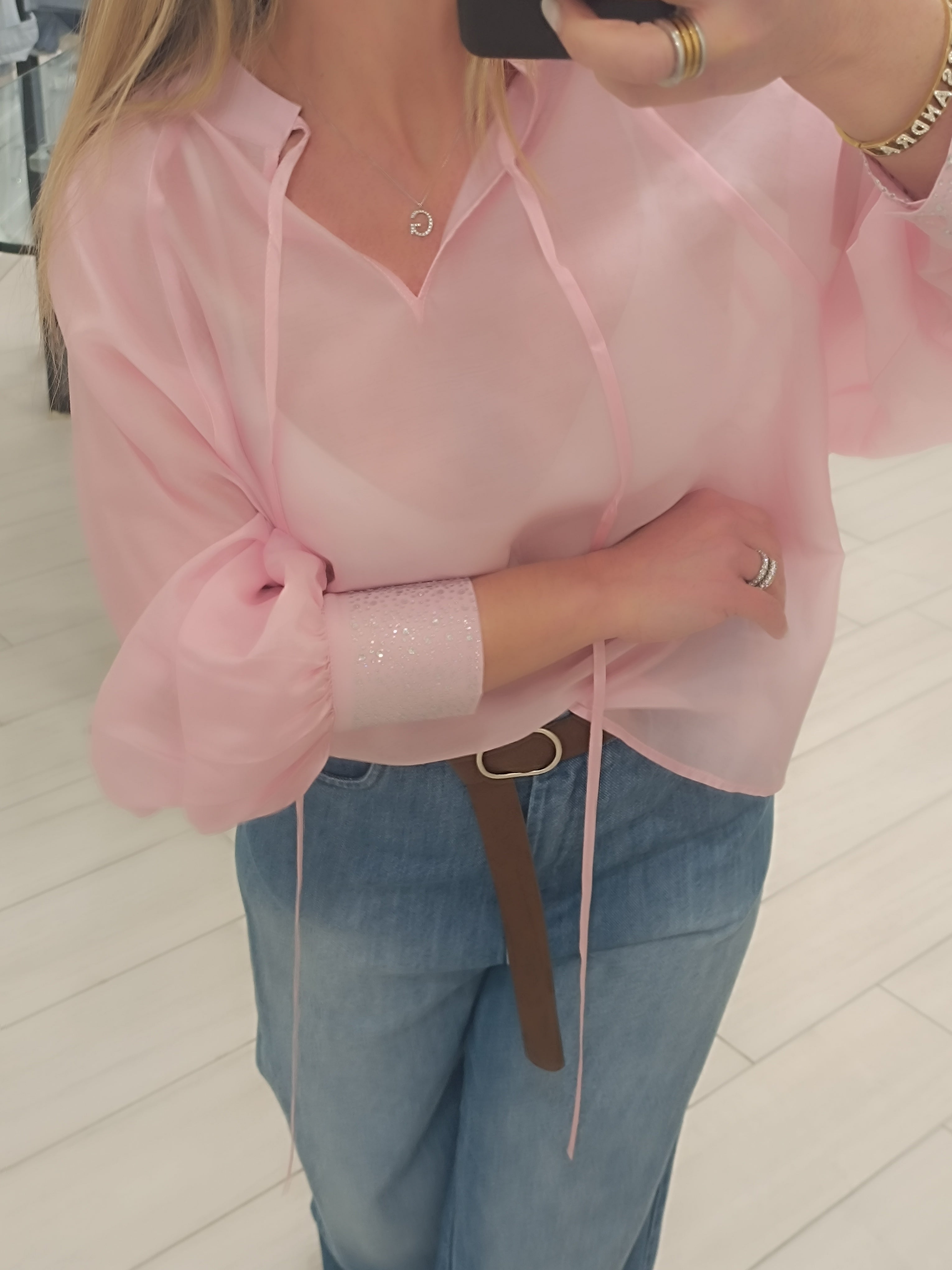 Camicia garzata