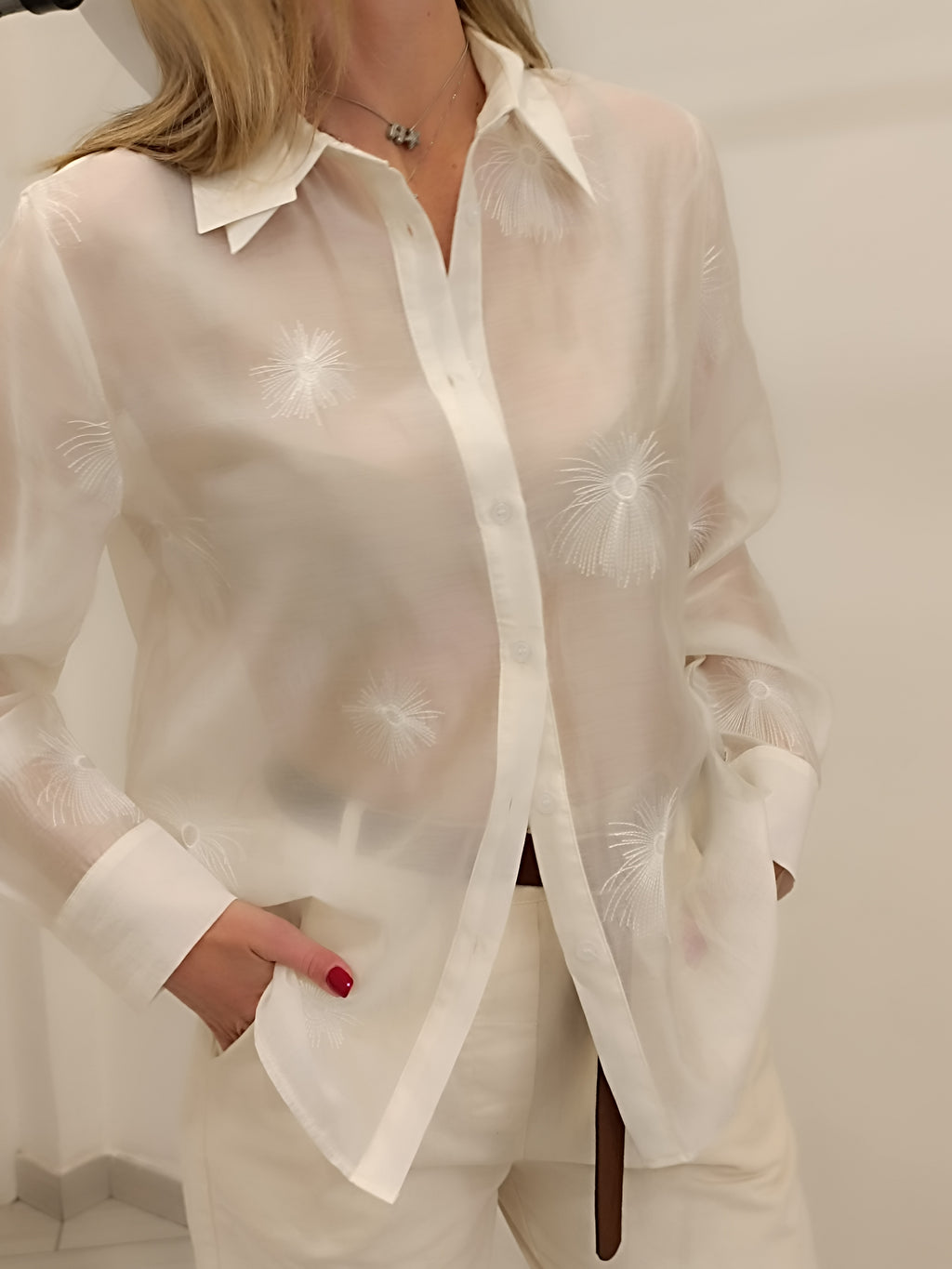 Camicia garzata