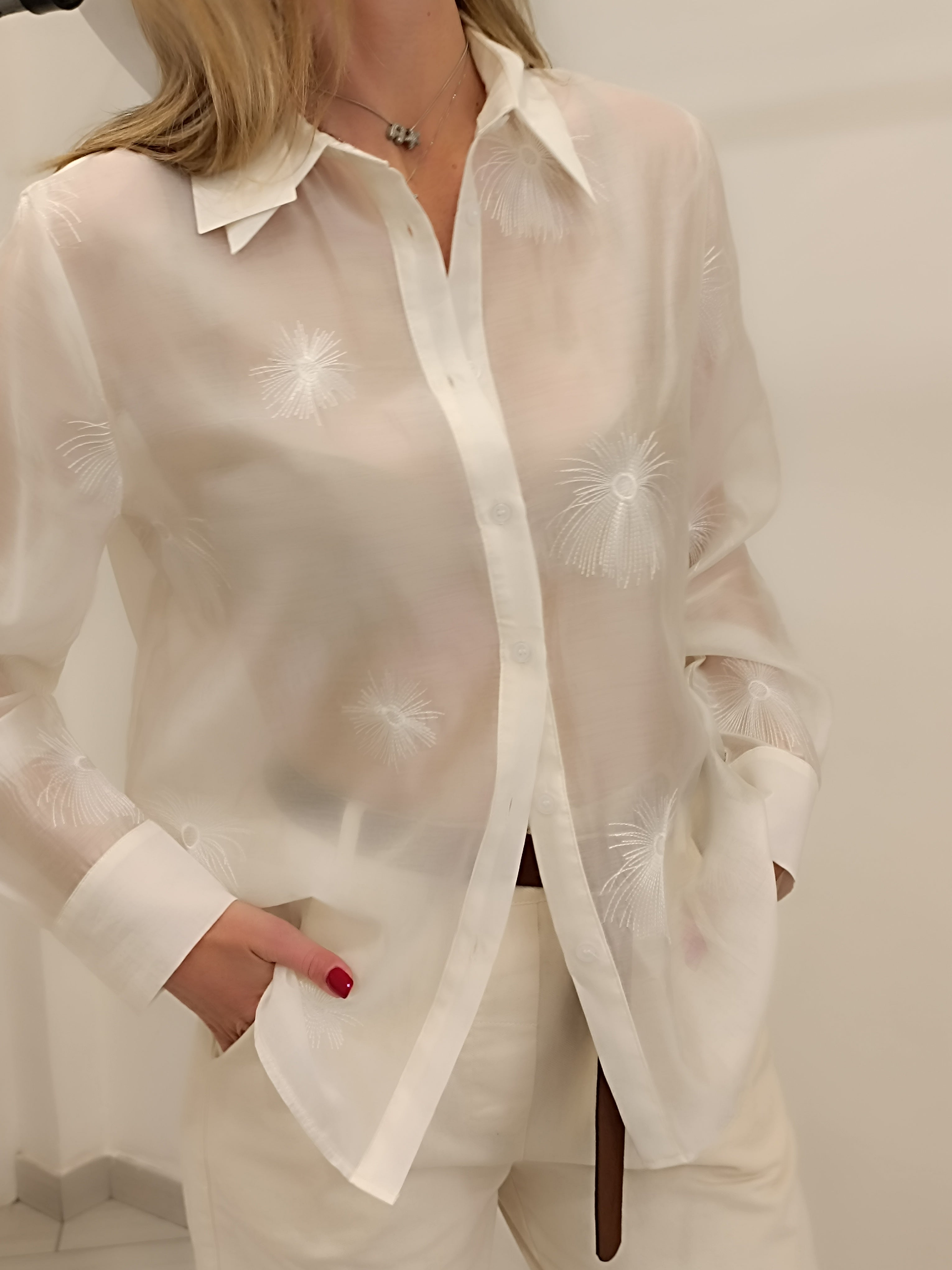 Camicia garzata