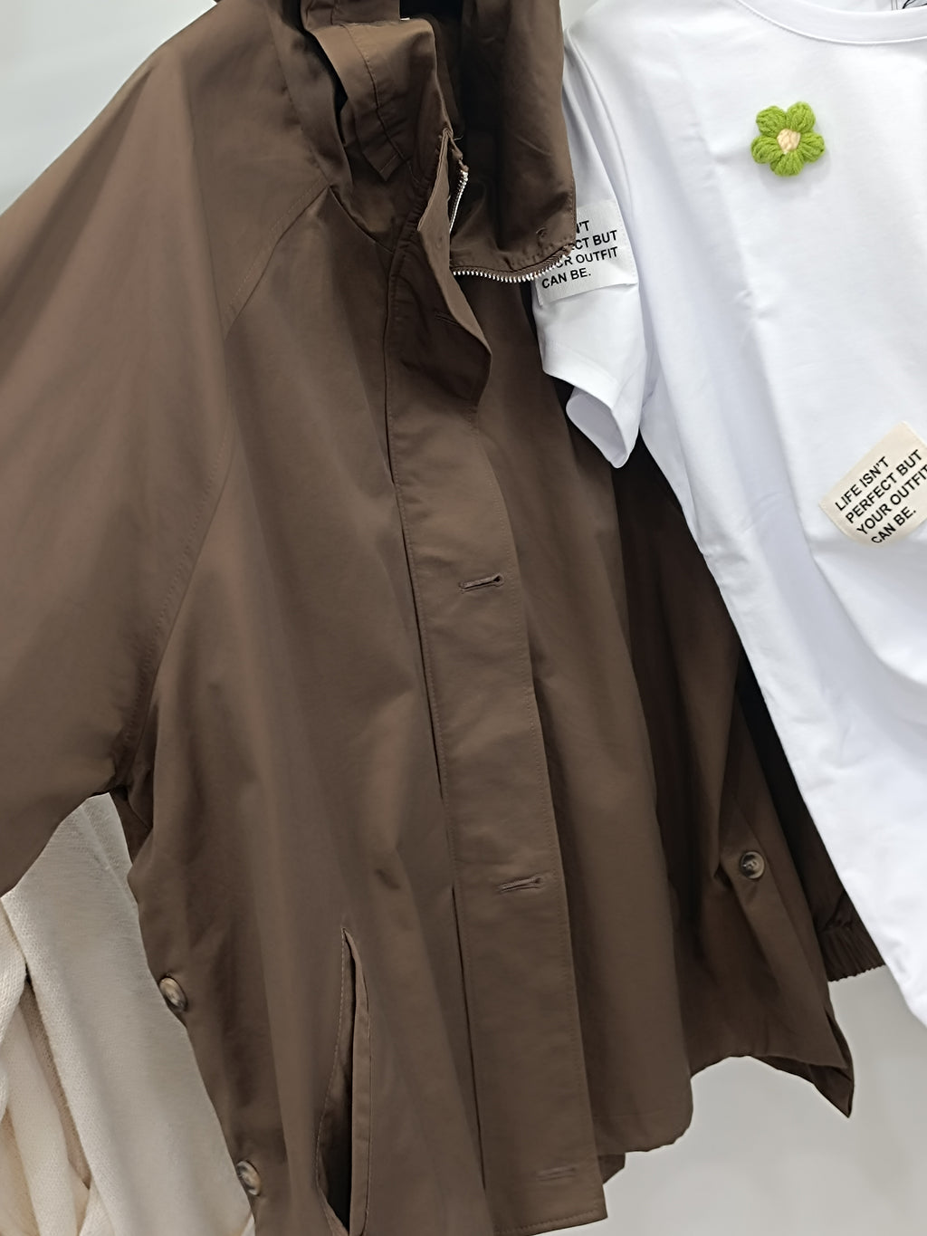 Trench cappuccio