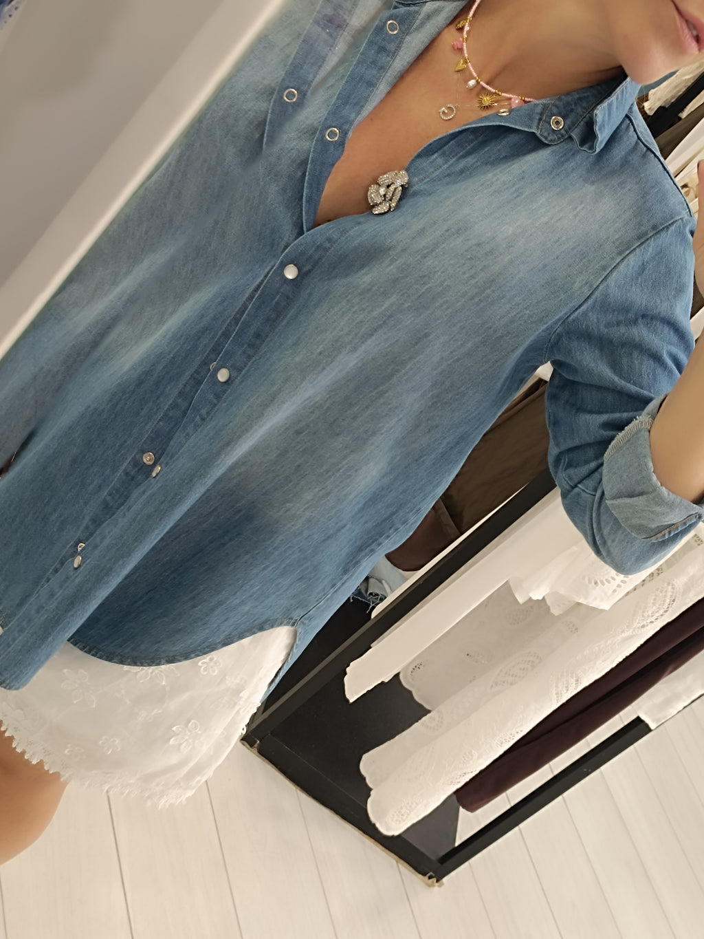 Camicia jeans chambrix