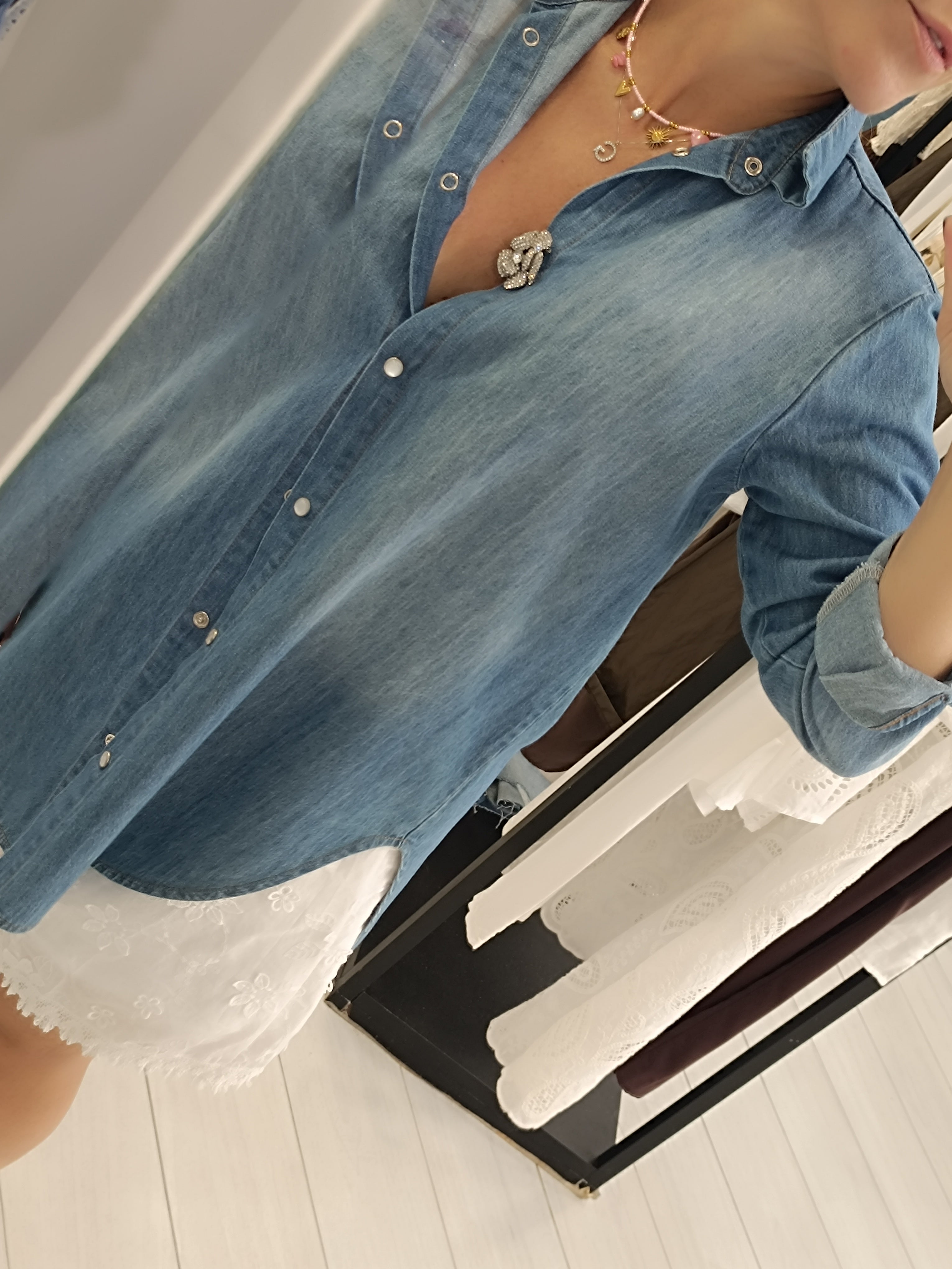 Camicia jeans chambrix