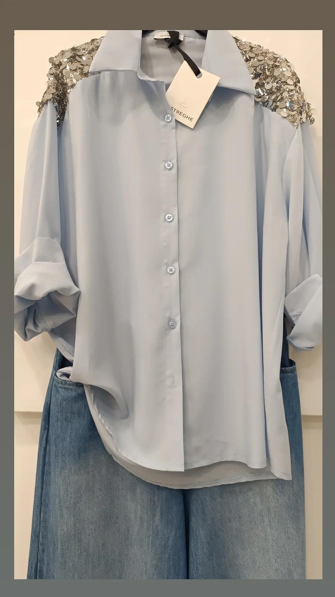 Camicia paillettes