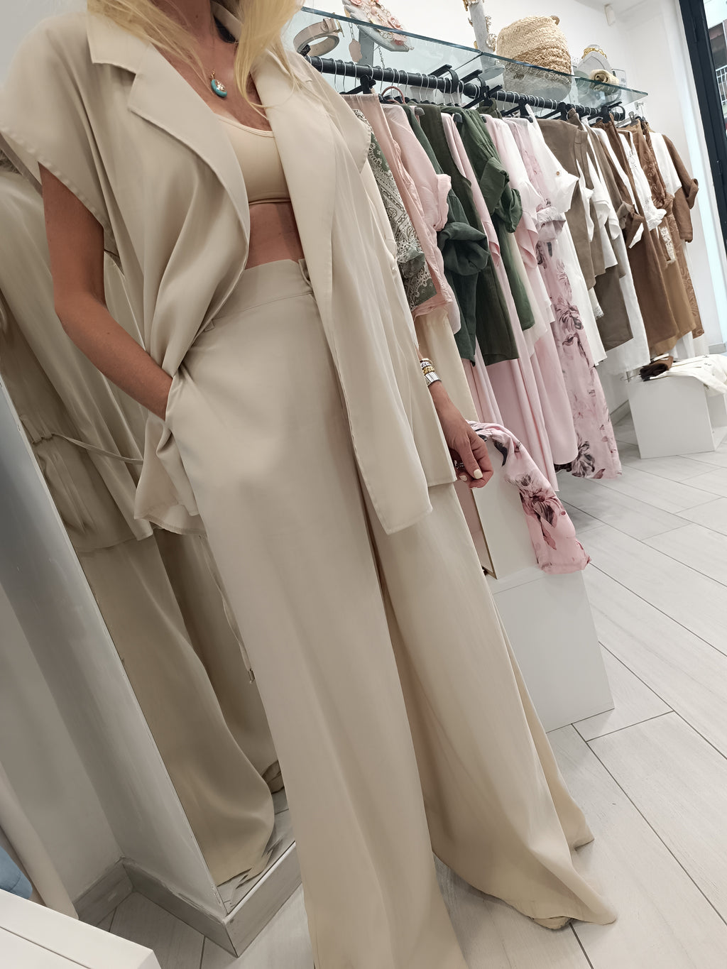 Pantalone viscosa