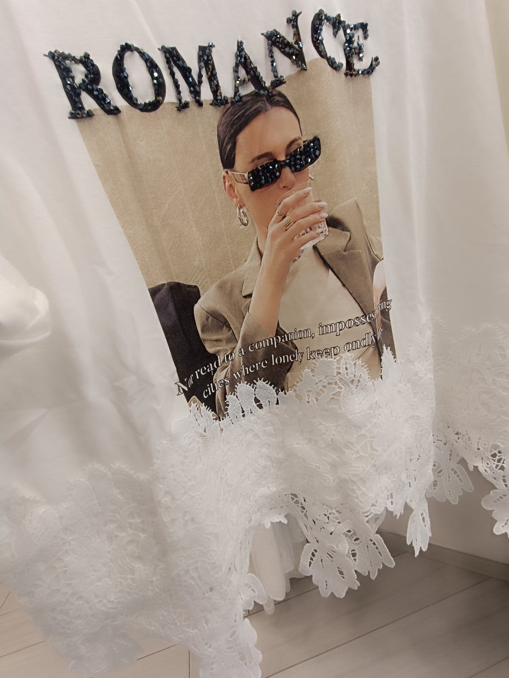 T-shirt ricamo