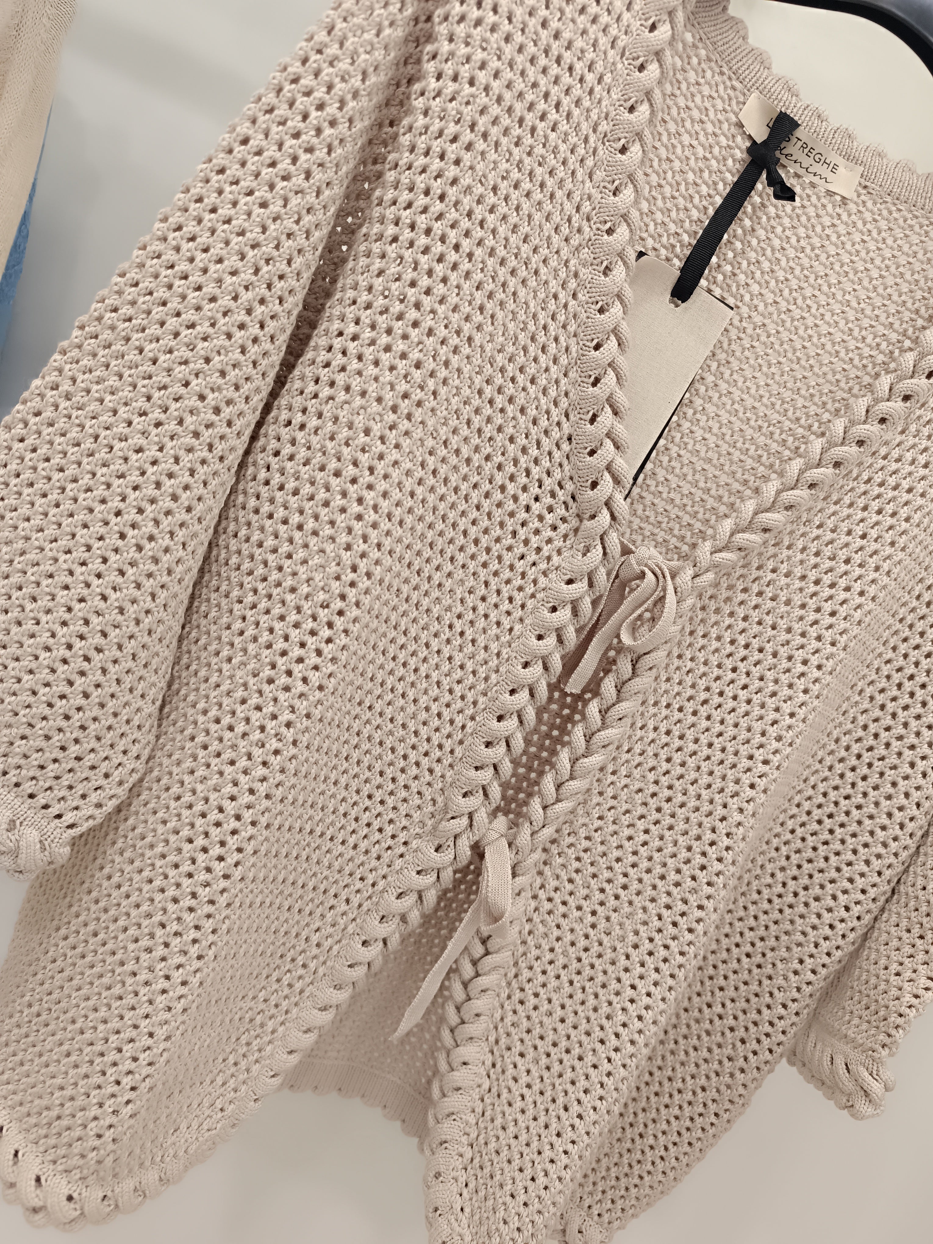 Cardigan laccetti