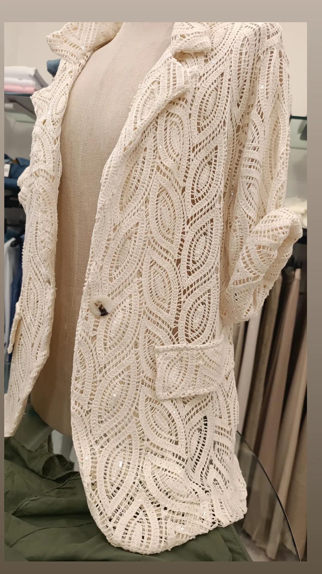 Giacca macramè