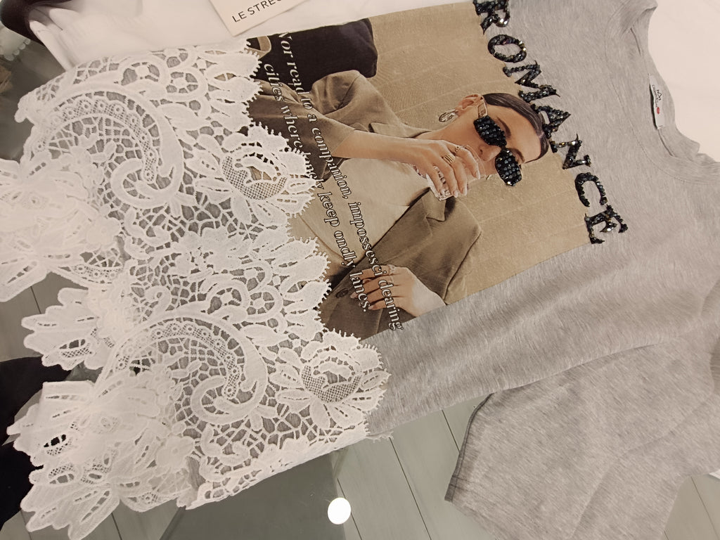 T-shirt ricamo