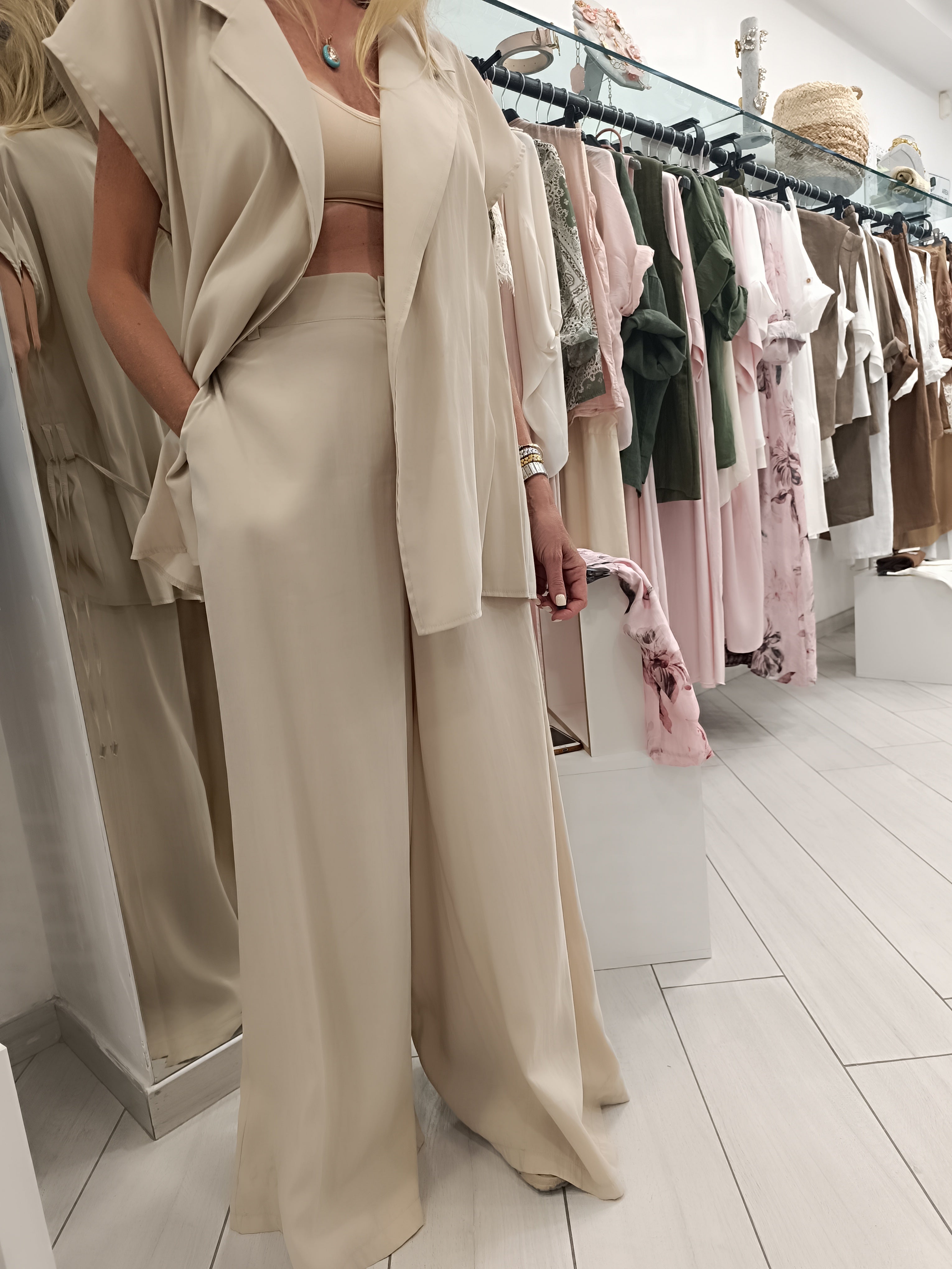 Pantalone viscosa