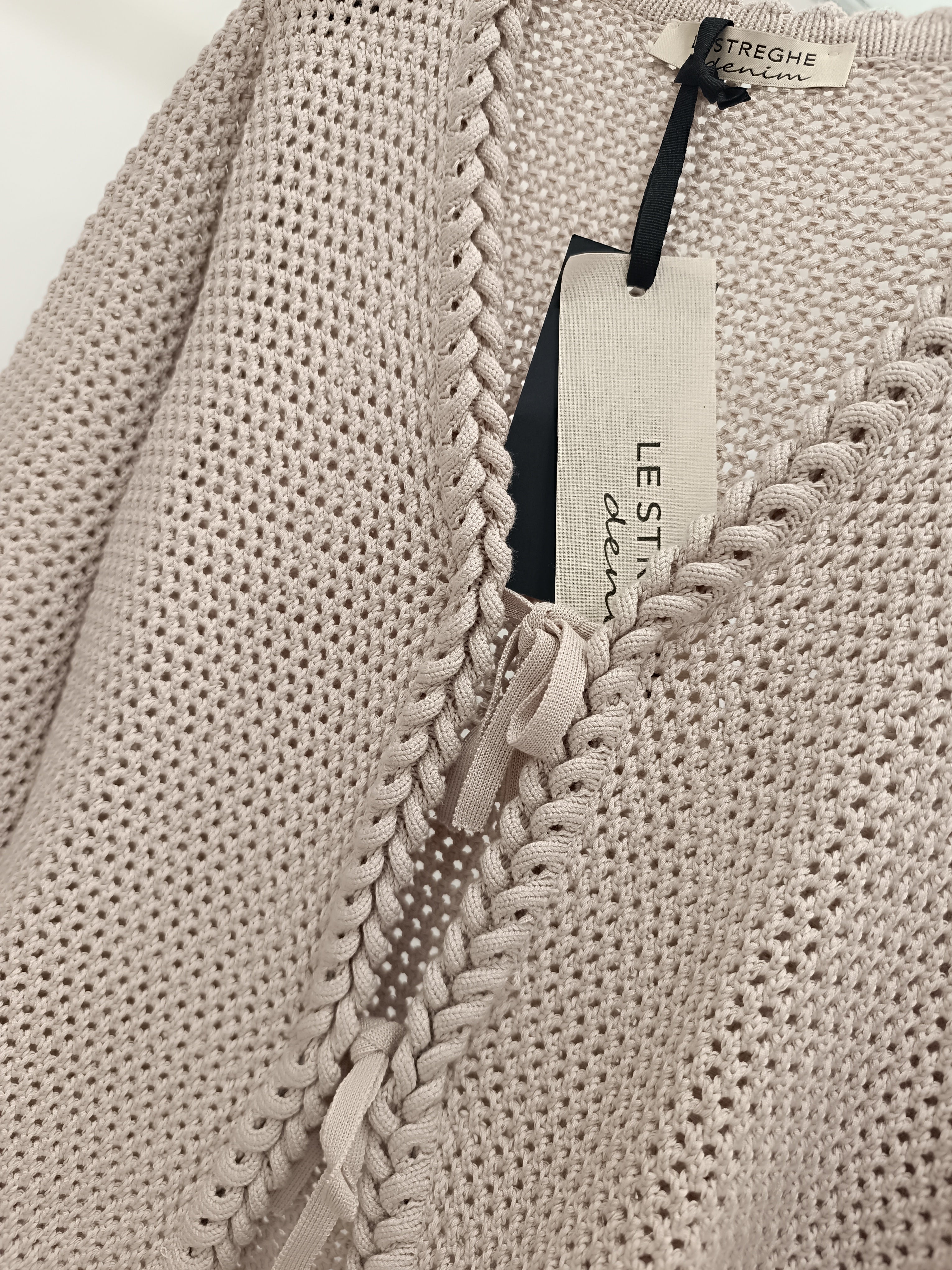 Cardigan laccetti