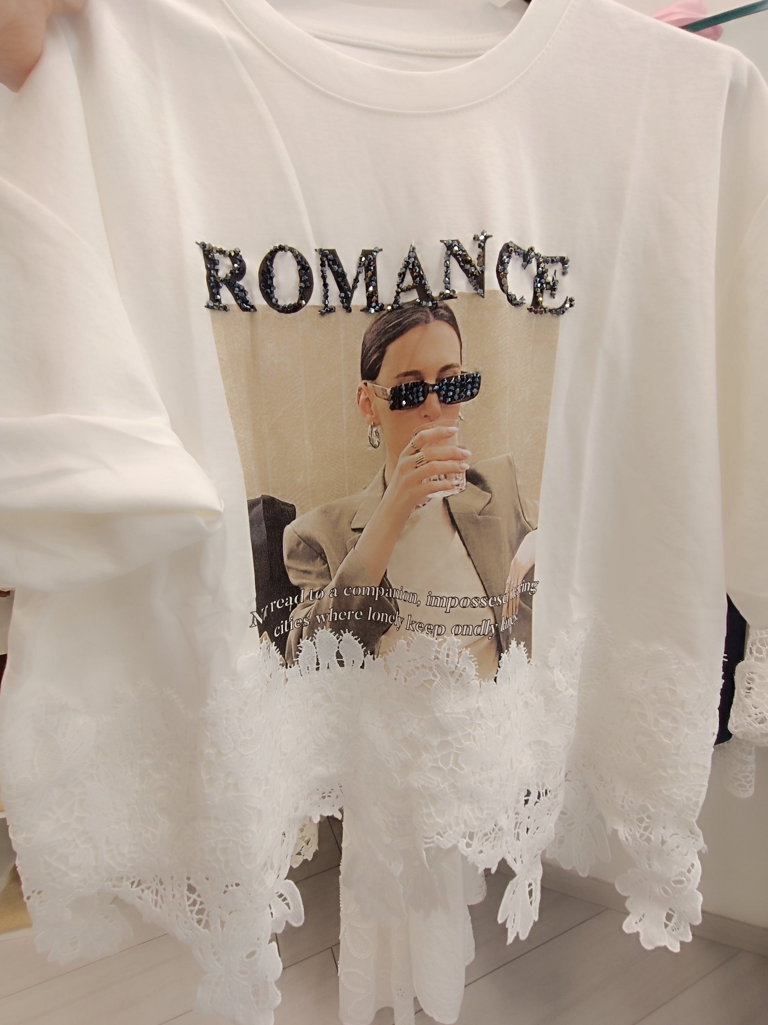 T-shirt ricamo