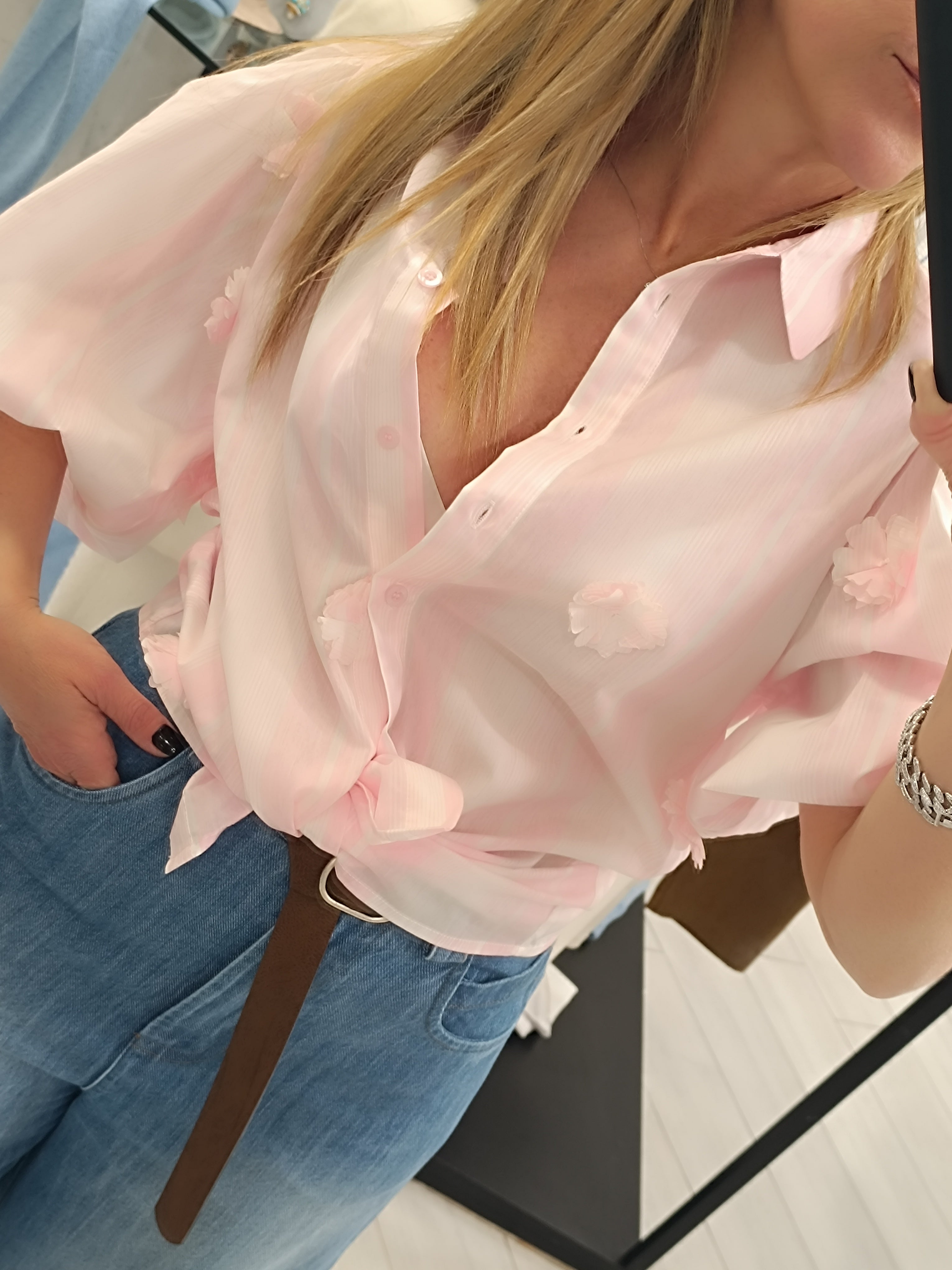 Camicia garzata