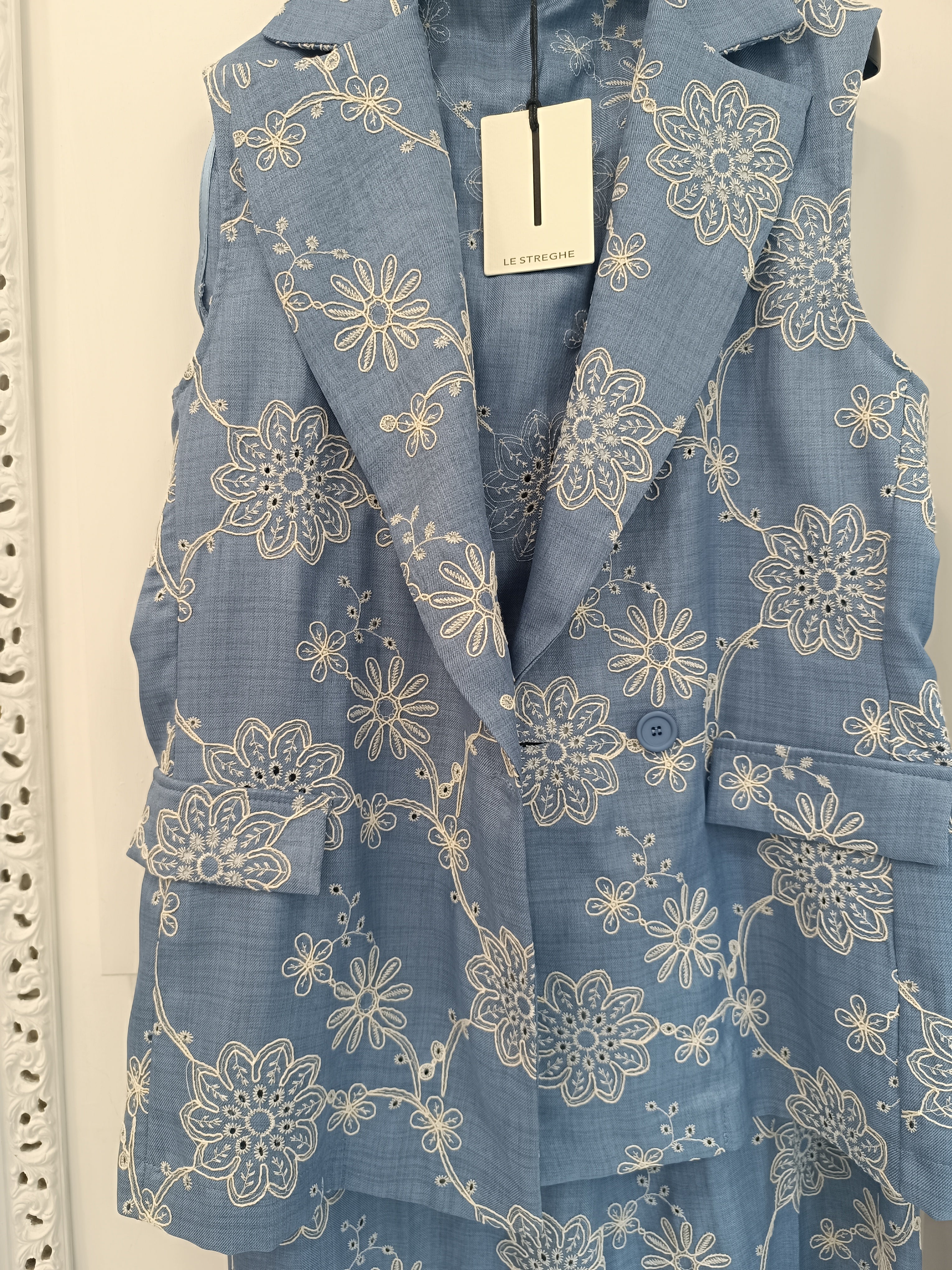 Gilet ricamato