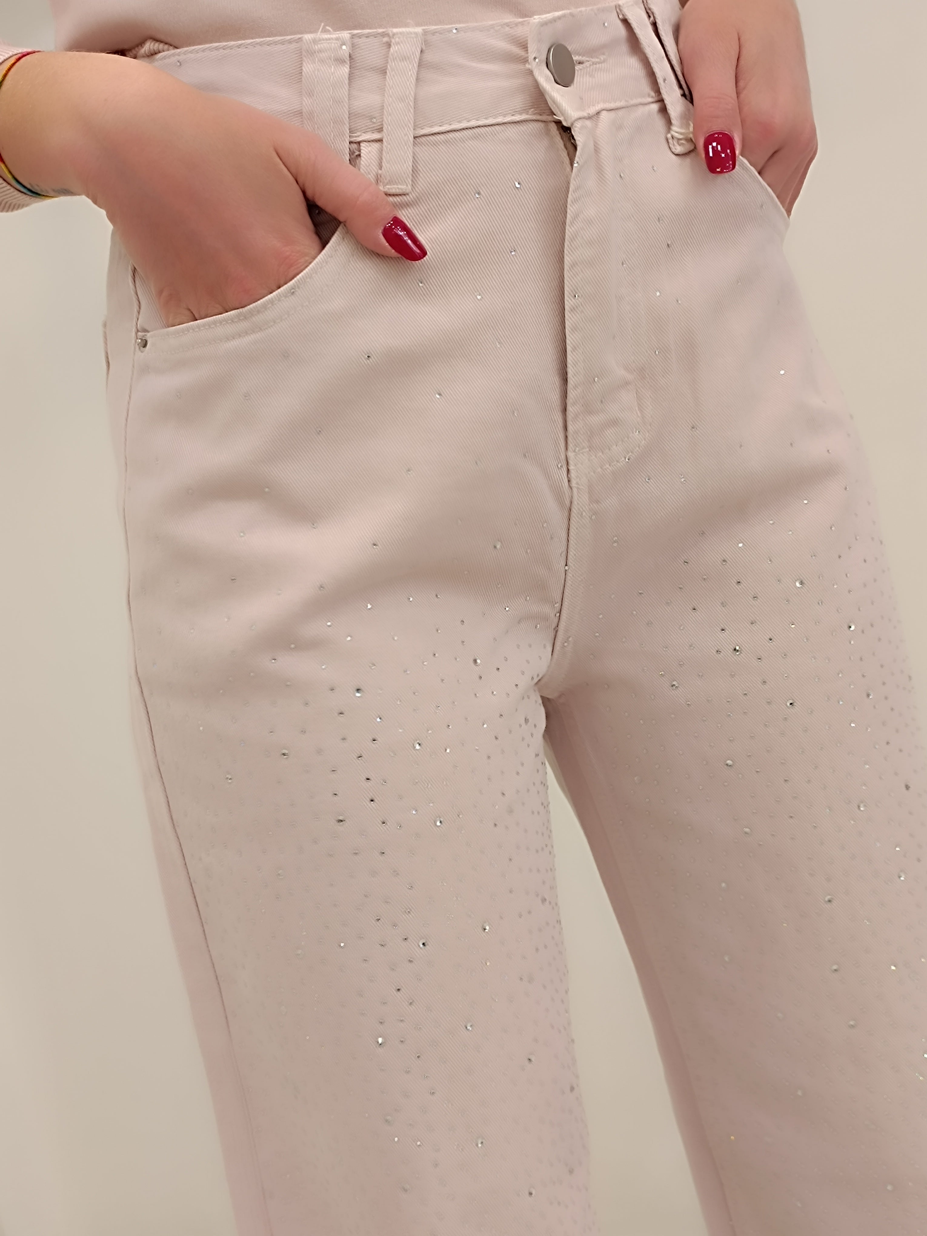 Jeans rosa