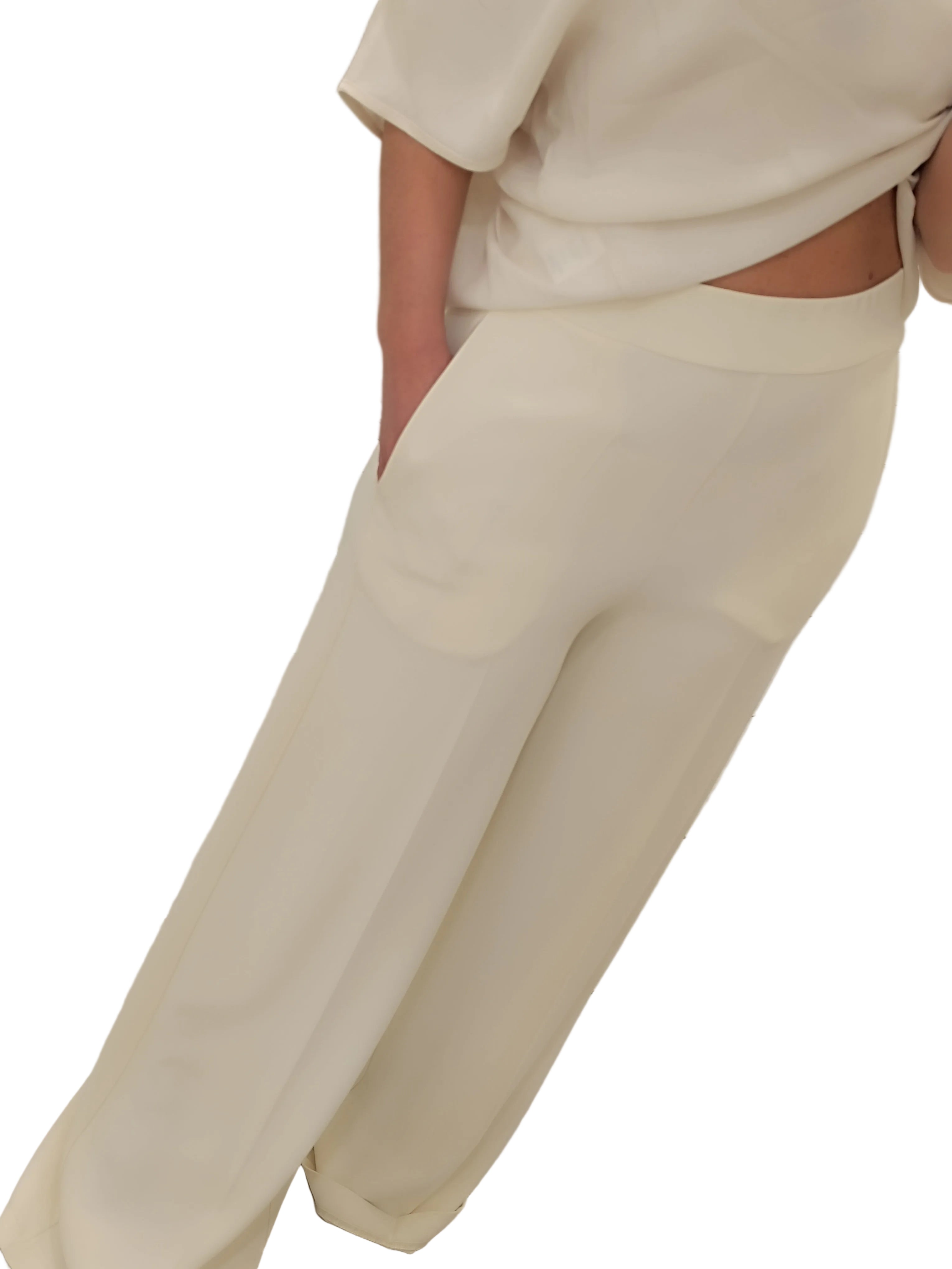 Pantalone fluido palazzo