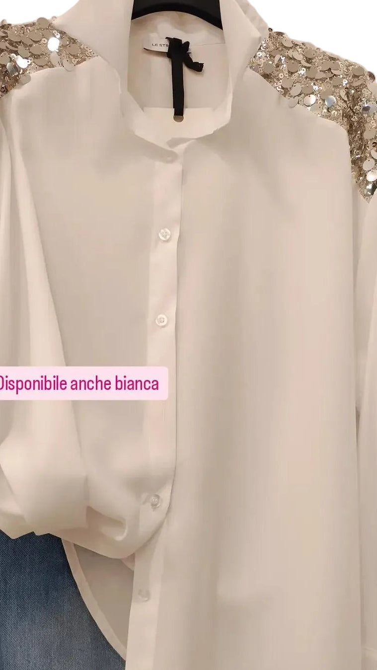 Camicia paillettes