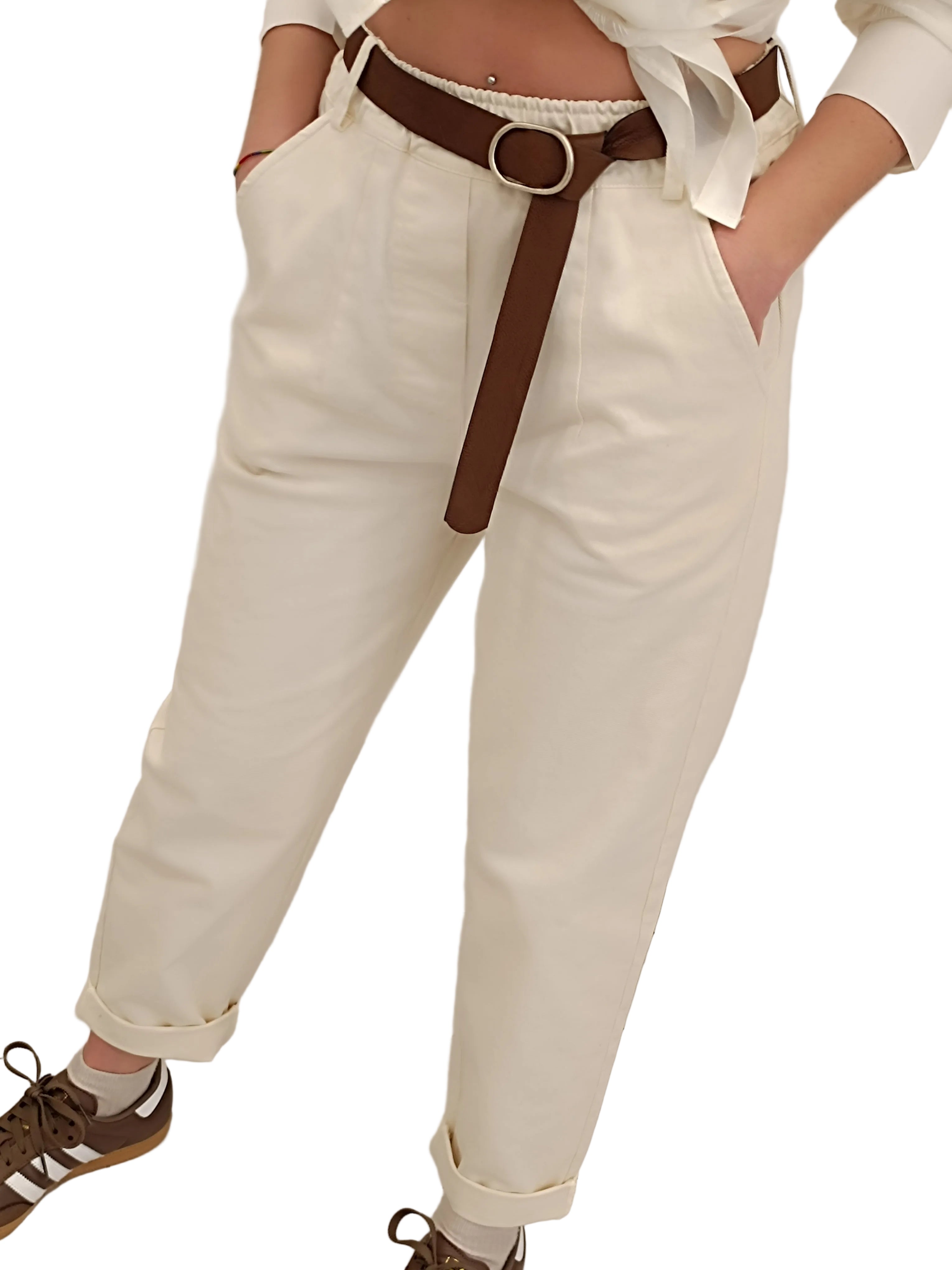Pantalone jeans cargo