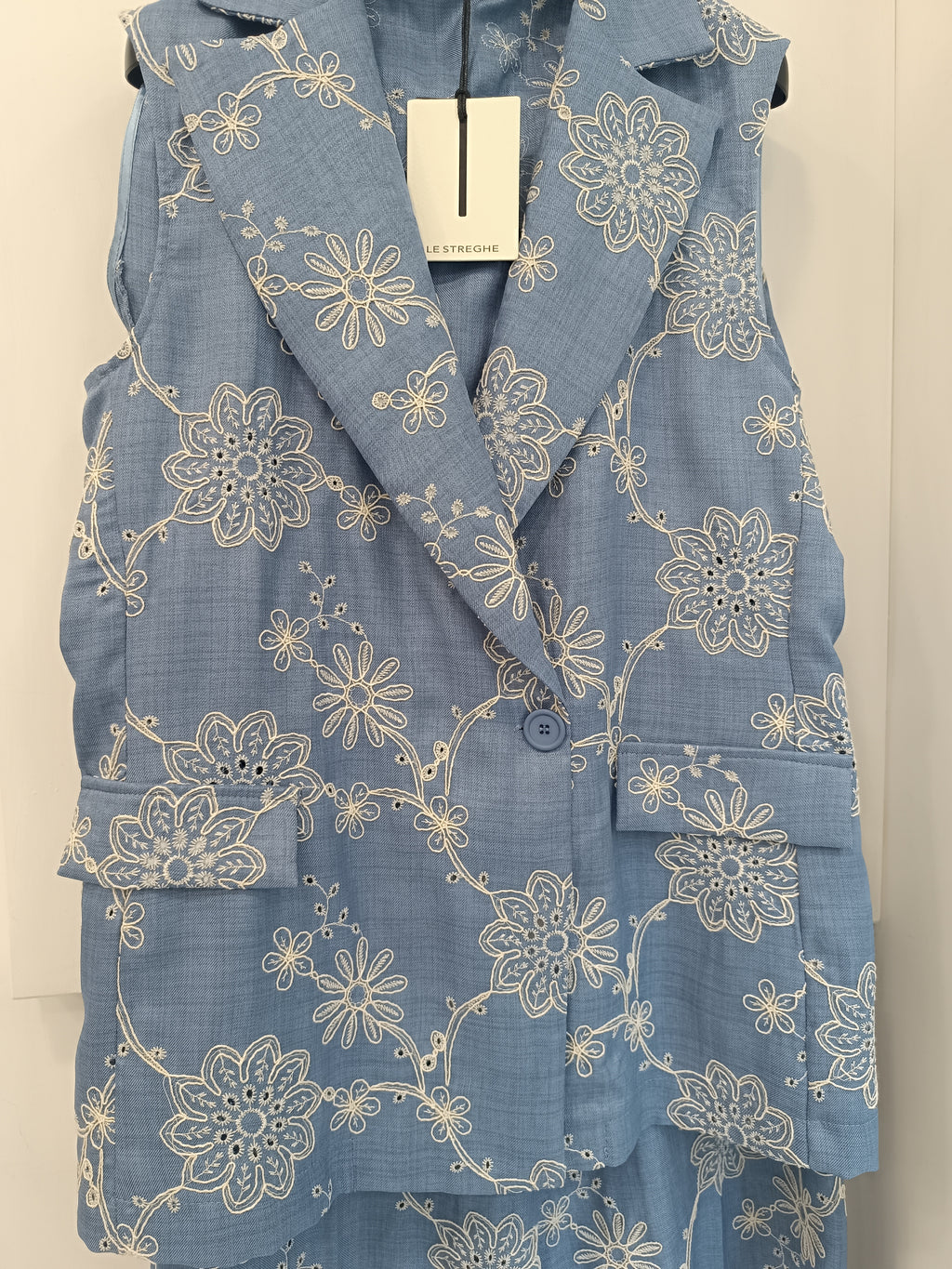 Gilet ricamato