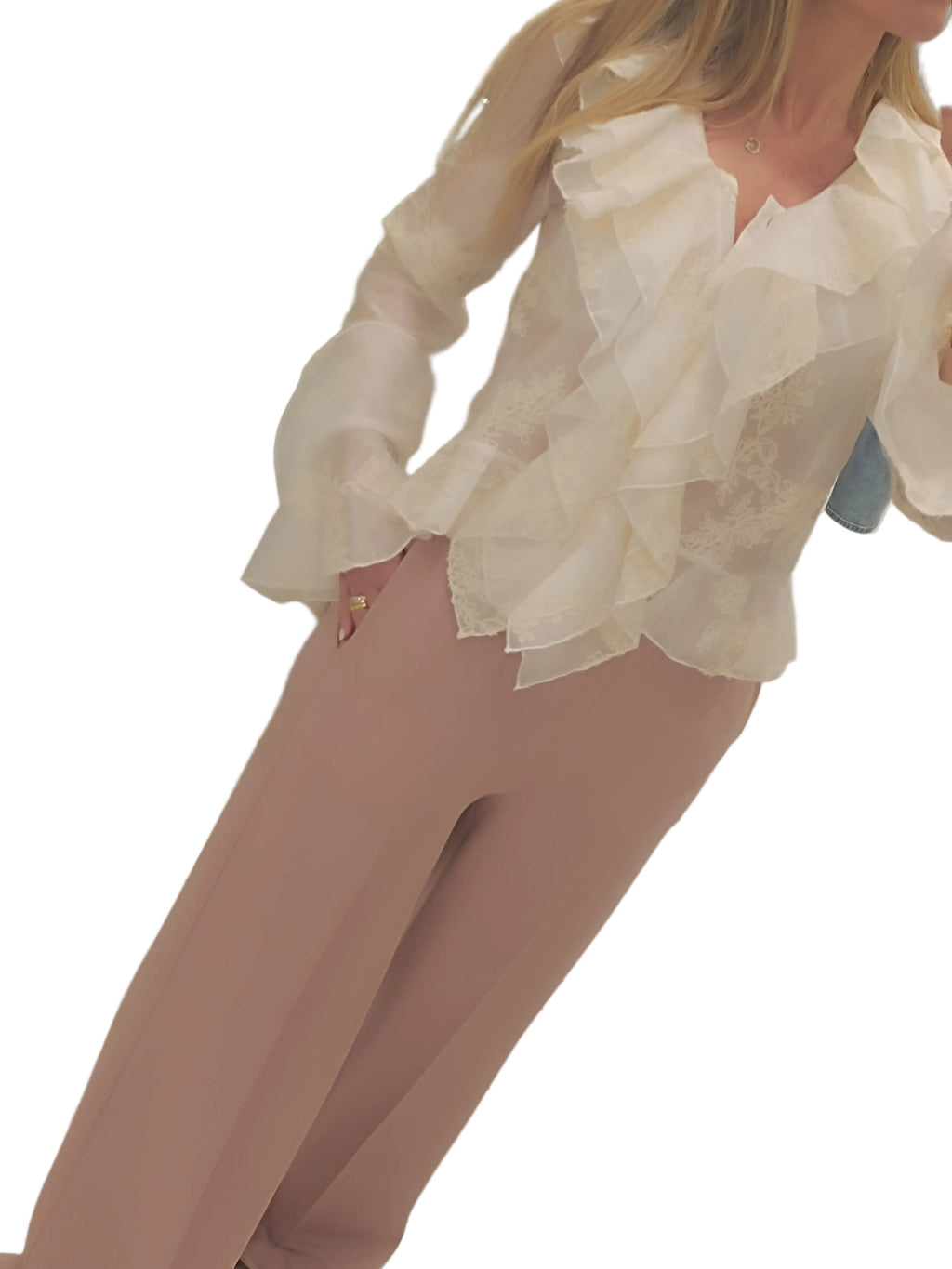 Pantalone fluido palazzo