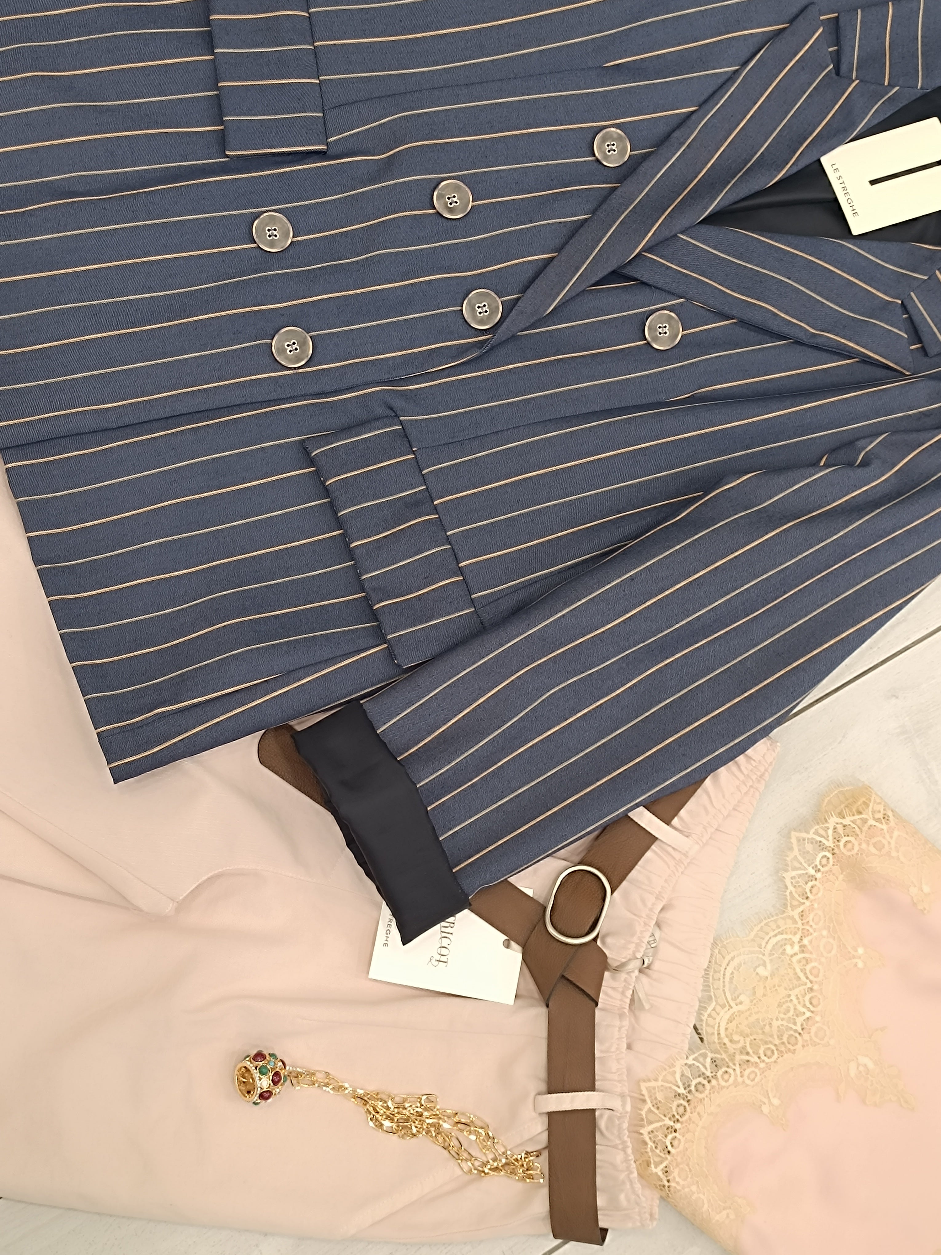 Blazer gessato