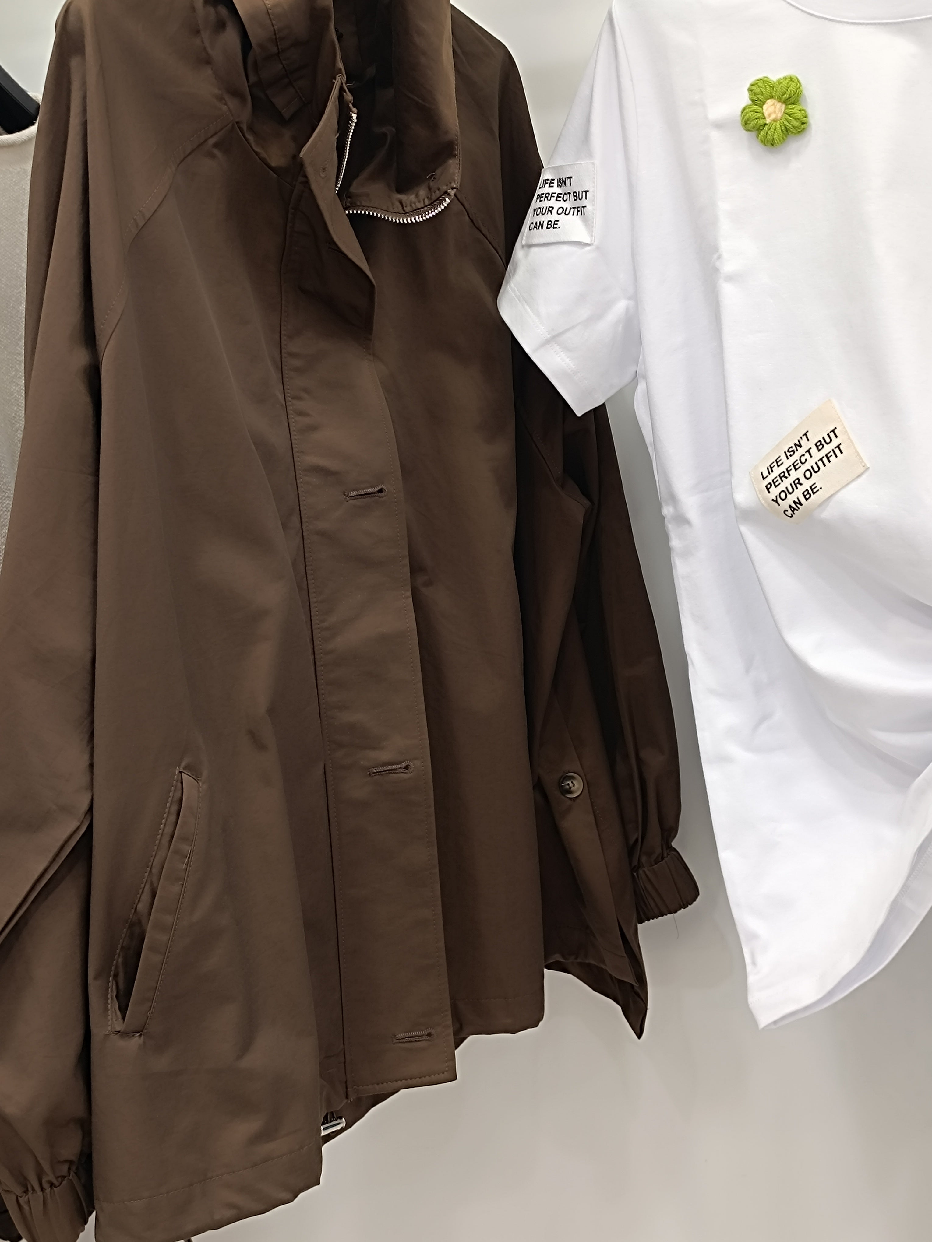 Trench cappuccio