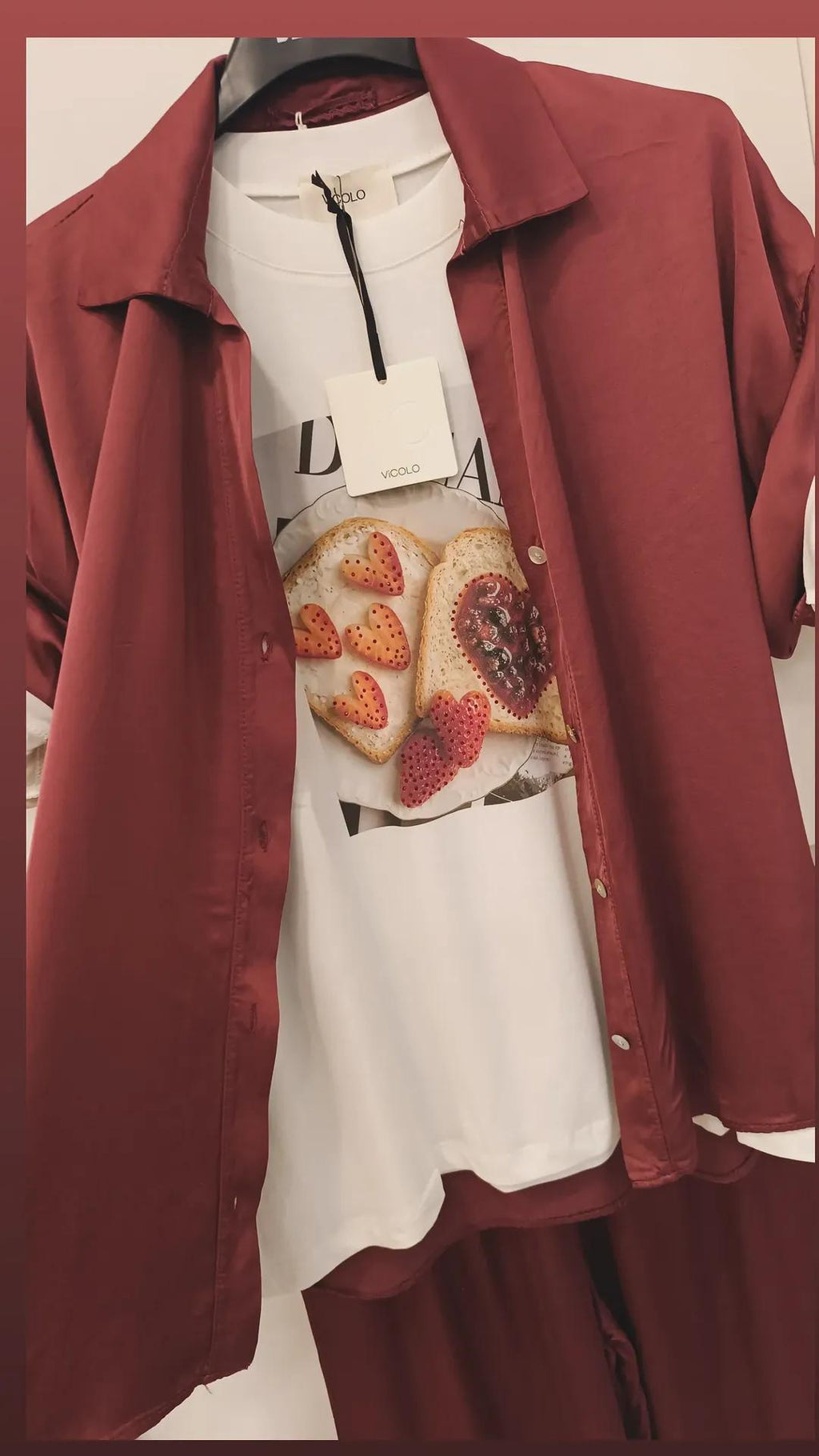 Camicia viscosa