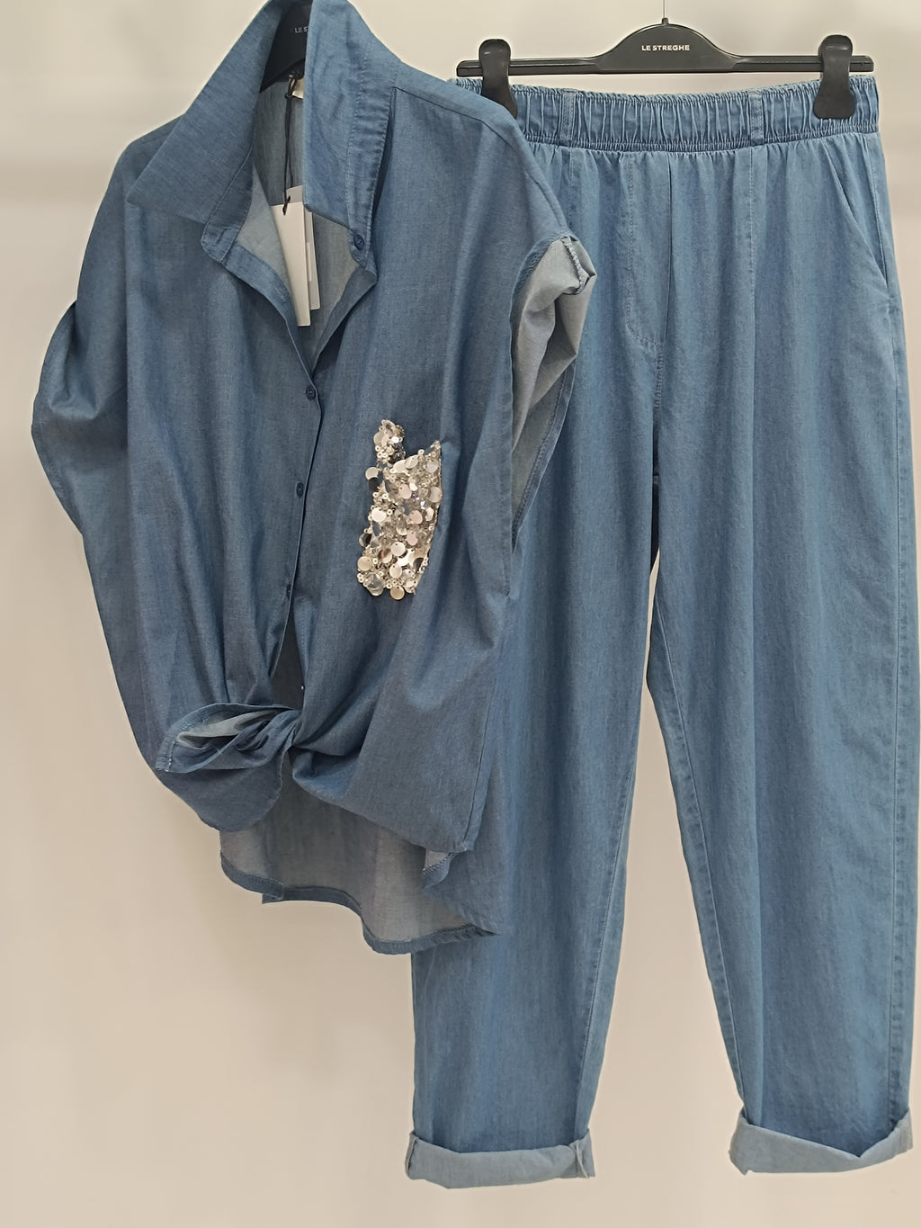 Camicia chambrix over