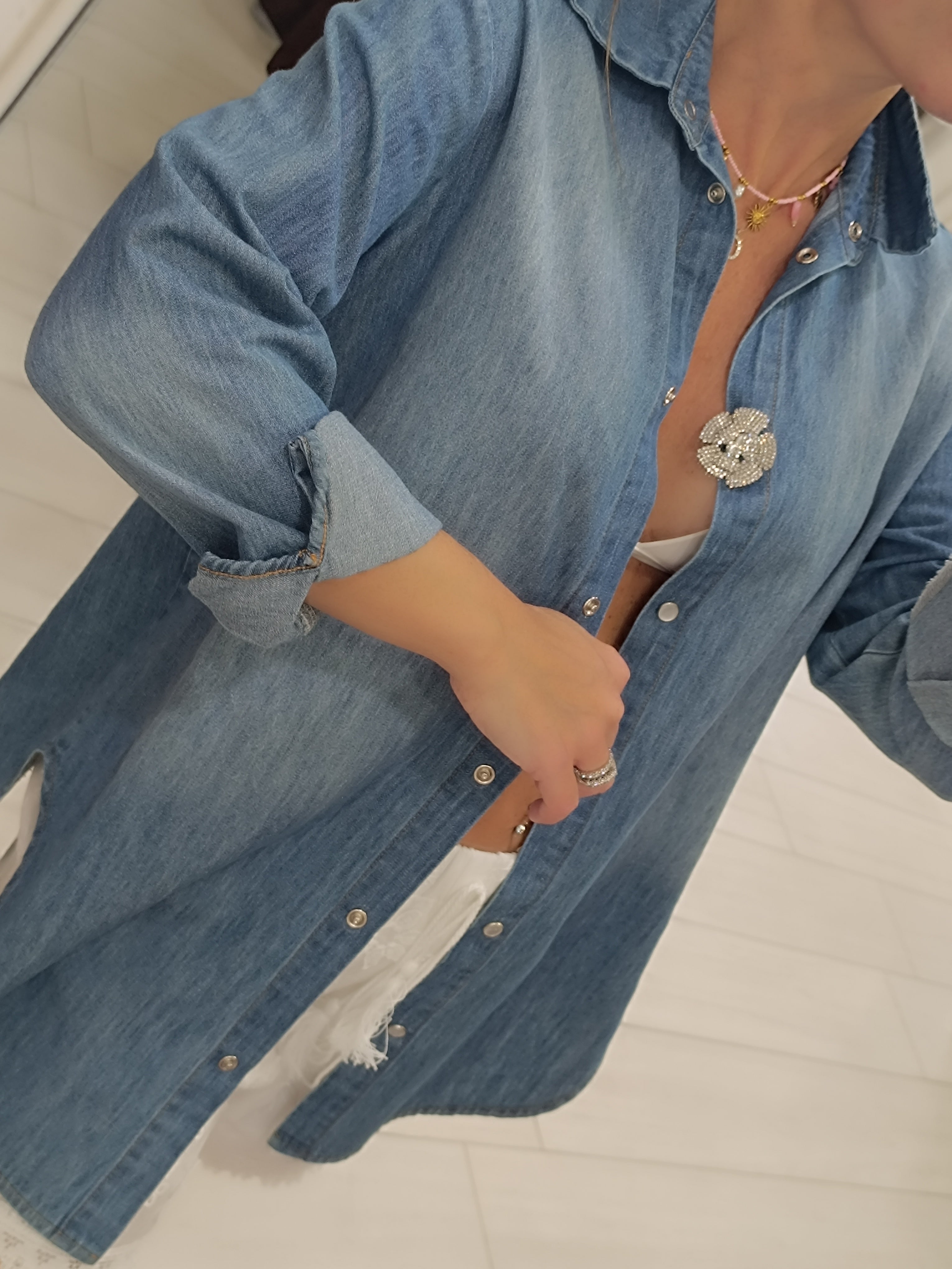 Camicia jeans chambrix