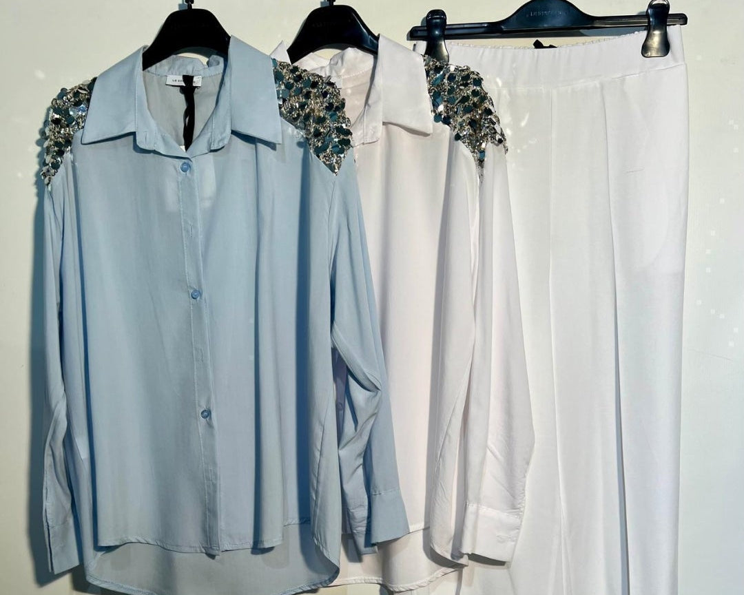 Camicia paillettes